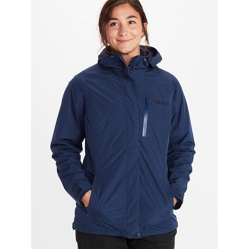 Marmot Ramble Component Jackets - Womens 3 in 1 Jacket Navy CA9762851 Canada